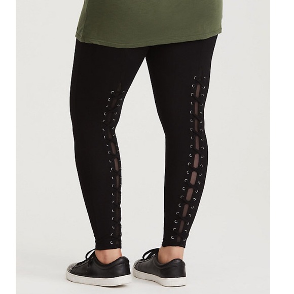 torrid Pants - Torrid | Lattice Mesh Leggings